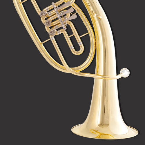 Forward Bell B Flat Euphonium 3 Valves Brass Size 3 for Band Performance 2