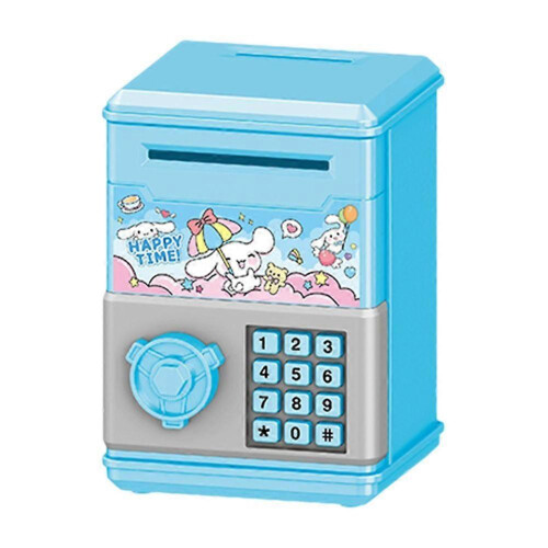Kinder-Münzbank mit Code Lock-Geldbox Safe Sparspar