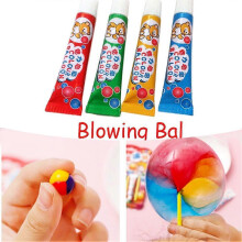 1 Kleber, 2 Röhren (A) Blaskleber, spezieller Blaskleber, große Blasen, Luft kann keine großen Blasen blasen.