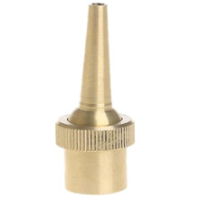 Fountain Nozzle Brass 1/2 Inch Adjustable Spray Head for Garden Pond Wide Coverage Water Display