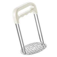 Stainless Steel Potato Masher with Ergonomic Grip for Effortless Vegetable and Fruit Mashing Ref: 1852