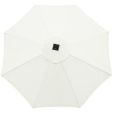 Patio Umbrella Replacement Canopy Waterproof Sun Protection 8 Ribs 118 Inch Outdoor Cover