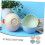 4pcs Unbreakable Soup and Rice Plastic Serving Bowls with Lids, Deep MultiPurpose Dinnerware 4