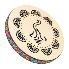 10 Inch Wooden Ocean Drum with Natural Water Sound for Yoga, Meditation and Relaxation Sessions