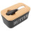 Ceramic Butter Dish with Wooden Lid and Cutter, Rectangular Butter Keeper for Kitchen Storage 1