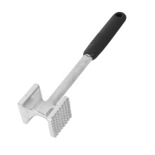 Heavy Duty Meat Tenderizer Hammer with Ergonomic Long Handle for Steak Poultry Beef and Pork