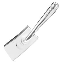 Stainless Steel Garden Trowel with Ergonomic Wooden Handle for Planting and Digging 8.5x27cm