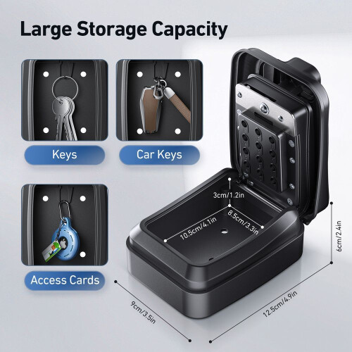Key Safe, Black 1
