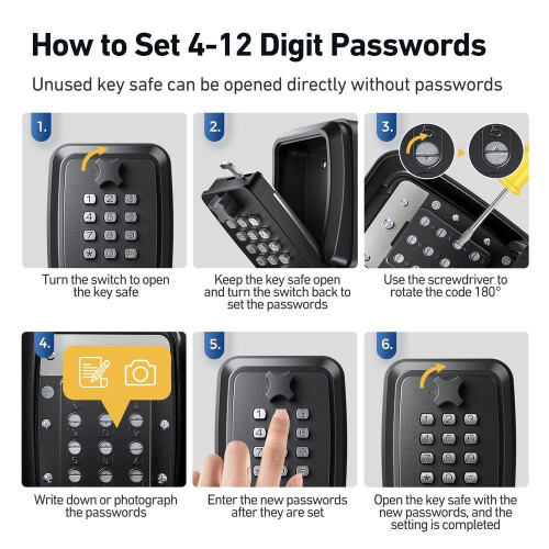 Key Safe, Black 2
