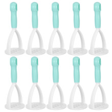 10pcs Small Lightweight Potato Ricer and Manual Masher for Smooth Puree Vegetables Fruits