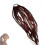 Queue de cheval élastique Dread, Âme Salée, Extension de queue de cheval tressée Bohème de 22" avec 1