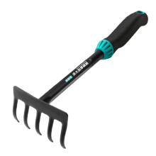 Garden Trowel Set with Ergonomic NonSlip Grip, RustResistant Hand Shovel Tools Black Blue