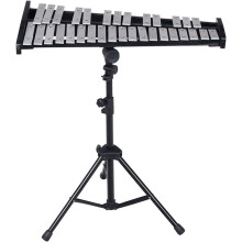 32 Note Glockenspiel Xylophone with Stand and Mallets for Beginners and Performance
