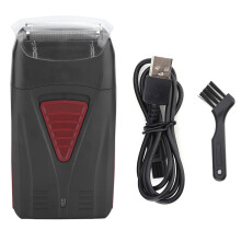 Cordless Electric Shaver for Men, Long Battery Life Rechargeable Foil Razor with Quick-Clean Detachable Assembly, Portable Multifunction Grooming