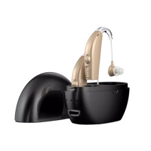 Hearing Assist Devices for Seniors, Rechargeable Hearing Amplifier with Digital Sound Amplification and Intelligent Noise Reduction, Lightweight