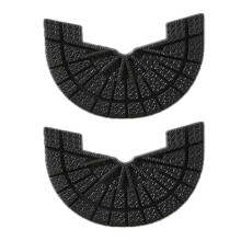 Shoe Heel Repair Plates, Shoe Sole Replacement Sturdy Heel Repair Non Slip Heel Pad Thickened Self-Adhesive Rubber Pads for Sneakers and Athletic