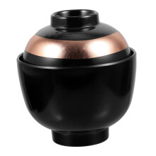 Japanese Soup Bowl with Lid, NonSlip Base, Keep Food Warm, Smooth Surface for Home and Restaurant