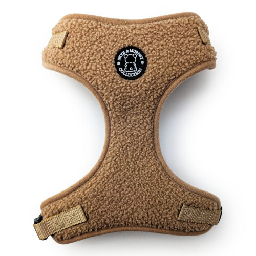 HugglePets (Small, Caramel) HugglePets Skye & Murphy Teddy Dog Harness
