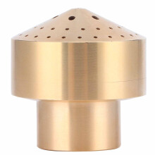 Brass Garden Fountain Nozzle for Pond, Stunning Water Display, Easy Install, 4 Points 20mm