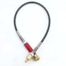 50cm PCP Air Hose 4500psi Pressure with Quick Connector and Water Oil Separator for Air Gun Filling