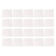 20pcs Square Cardboard Cake Box Pads Cake Base Paper Pads Presenting Cakes Cupcake Tray Mousse Mats (6 Inches White)