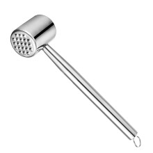 Stainless Steel Meat Tenderizer Hammer with Ergonomic Grip for Steak and Pork, Easy to Clean Ref: 3737
