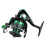 Black-1000 0,18/200 5,5:1 Schwerlast-Spinnrolle 5