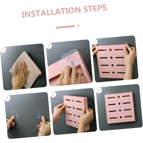 Wall Mounted Knife Holder with Space Saving Design and Ventilation for Kitchen Knife Storage 2