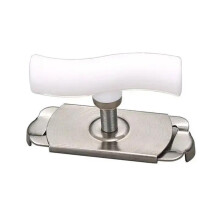 Adjustable Jar Opener Stainless Steel Easy Grip MultiFunction Bottle Lid Remover Kitchen Tool White