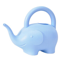 Cute Elephant Watering Can for Kids Plastic Garden Flowers Lightweight Safe Outdoor Use