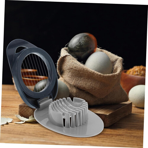 Egg Slicer and Fruit Slicer Stainless Steel Multipurpose Kitchen Tool for Quick Meal Prep 2