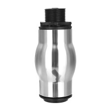 1inch Stainless Steel Fountain Nozzle with Adjustable Spray Angles for Garden Pond and Outdoor Pool
