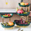 Ceramic Fruit Stand 3 Tier Dessert Display Rack Elegant White Multi Layer Holder for Parties 5