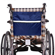 (blue) Wheelchair Backpack for Back of Chair - Wheelchair Bag for Walker | Wheelchair Accessories for Adults | Walker Bag | Wheel Chair Caddy