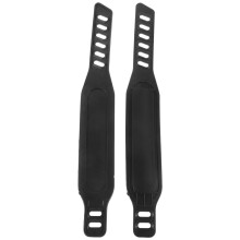 Adjustable Bike Pedal Straps 4pcs with Secure Foot Lock for Cycling and Exercise Bike Replacement