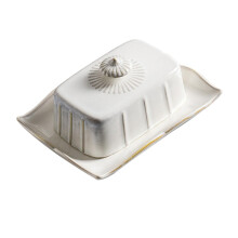 Ceramic Butter Dish with Airtight Lid, Microwave Safe, HeatResistant Storage for Butter and Cheese