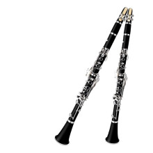 Professional B Flat Clarinet with Rich Clear Tone and Stable Sound Quality for Beginners with Case