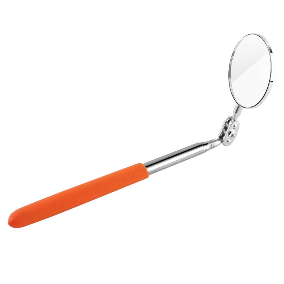 Telescopic Inspection Mirror 360 Adjustable View For Automotive And Electronics Maintenance 50X600mm Red 9070919310935
