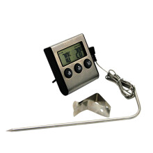 Digital Kitchen Thermometer with Accurate Temperature Reading, Stainless Steel Meat Probe for BBQ and Oven Cooking