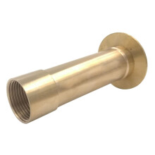 Copper Rotating Fountain Nozzle with Adjustable Height 360 Spray for Garden Pond Aquarium Pool