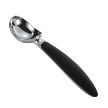 Heavy Duty Zinc Alloy Ice Cream Scoop with Ergonomic Thick Handle for Hard Ice Cream