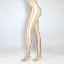 Xckny Culoare Nouă S-3XL Satin Lucios Opac Pantaloni fără Picioare Colanți Sexy Slim Elasticitate Înaltă Yoga Înot Sport Pantaloni lucioși -Y