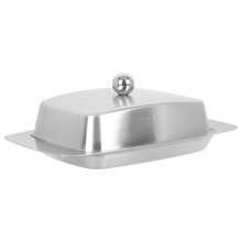 Stainless Steel Butter Dish with Lid, FreshnessPreserving Butter Keeper for Kitchen and Dining Ref: 9107