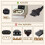 Universal Foot Control Sewing Machine Foot Pedal Controller for Juki,Butterbly,Janome Foot Switch EU 5