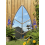 Leaf Shape Mirror Black Gold Frame Garden 76x42 Cm 2