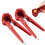 Heavy Duty Nutcracker with Non Slip Handle for Walnuts Pecans and Nuts Dual Size Crackers 2PCS 1