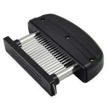 Stainless Steel Meat Tenderizer with RustResistant Blades and NonSlip Handle for Juicy Steak