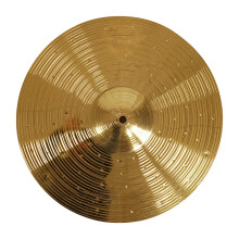 14 Inch Crash Cymbal for Drum Kit, Durable Stainless Steel, Bright Clear Sound, Quick Mount