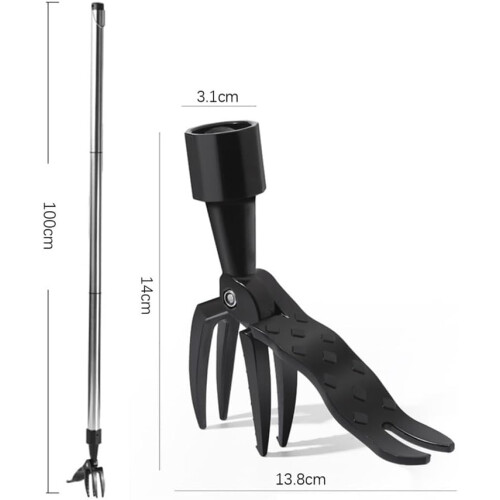 Heavy Duty Garden Weed Puller MultiPurpose Weeding Tool for Yard and Courtyard 2
