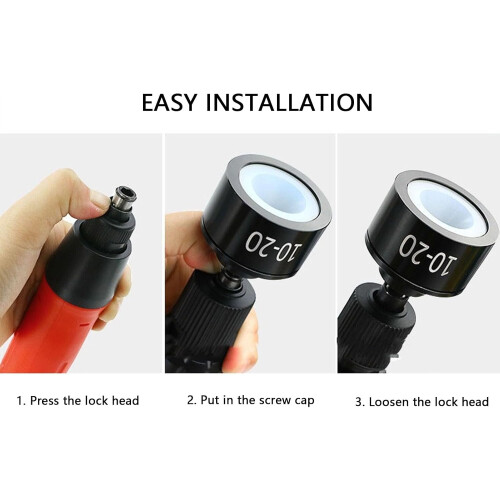 Electric Bottle Cap Sealing Machine Head 10‑20mm Handheld Capper for Leakproof Wide Range 2